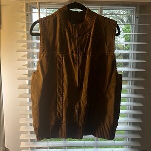 🍁Vintage Brown Sleeveless Vest🍁